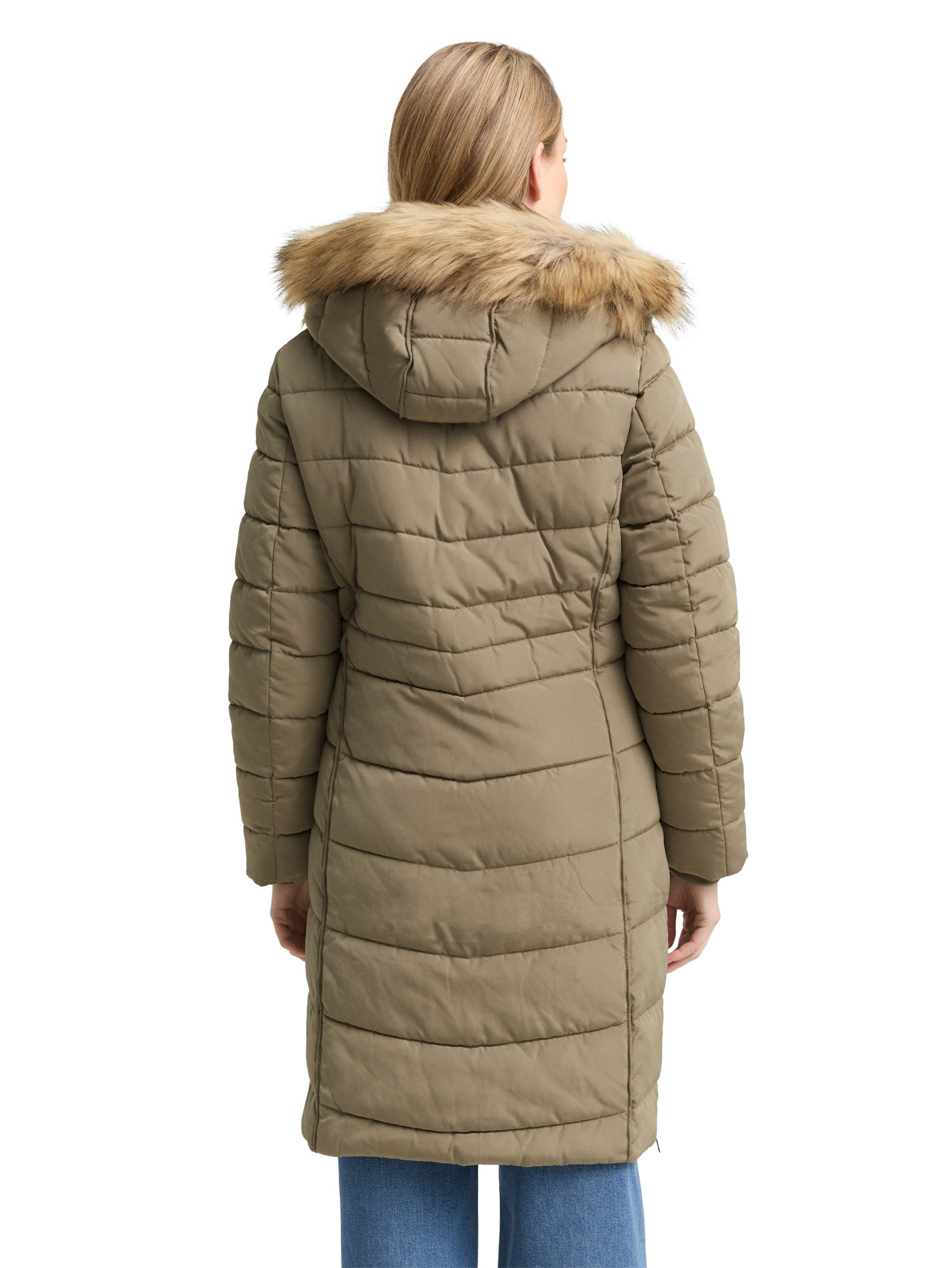 TOM TAILOR Steppmantel mit Kapuze günstig online kaufen