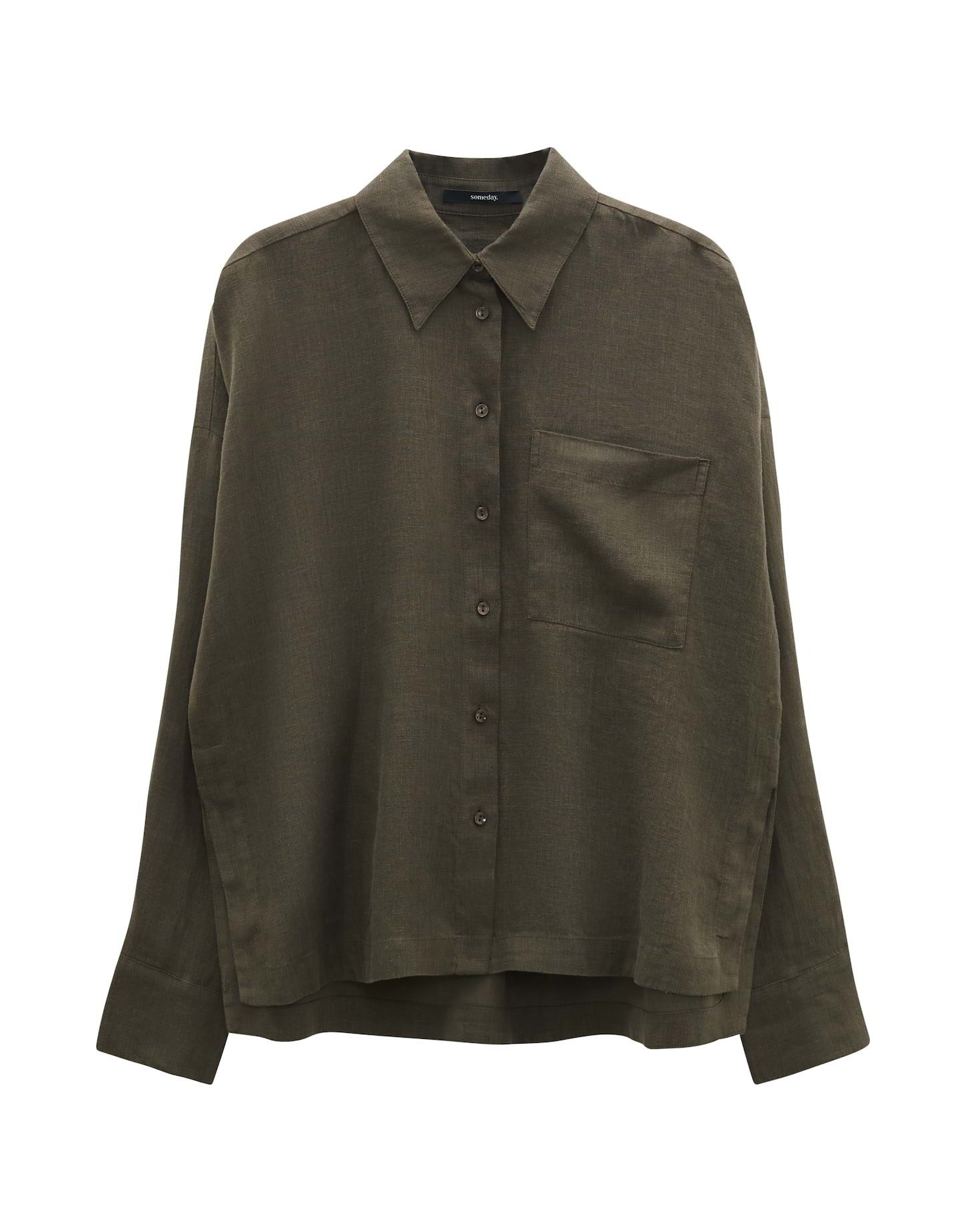 someday Langarmbluse Leinenbluse ZELINOLA günstig online kaufen