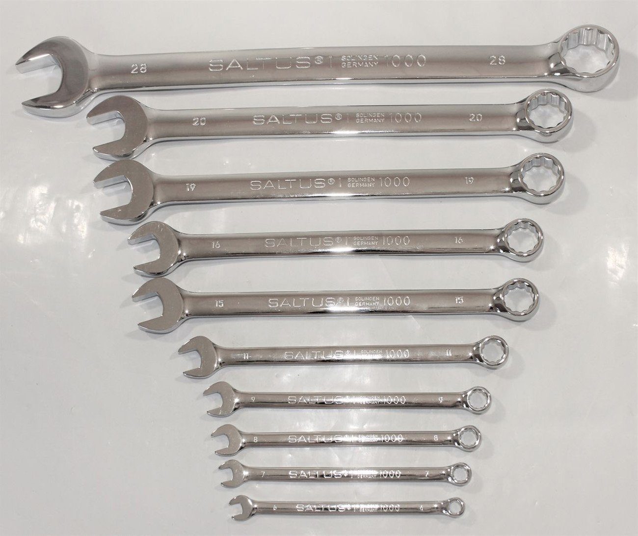 Saltus Maulschlüssel SALTUS CV-Ring-Maulschlüssel Satz Set 10-tlg Schlüsselsatz Rings…