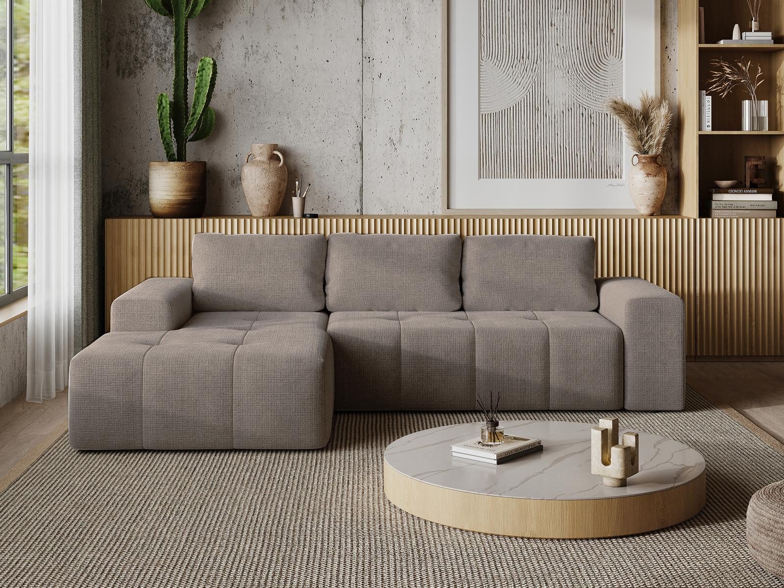 Compleo Ecksofa L form, Modern Couch, günstig online kaufen