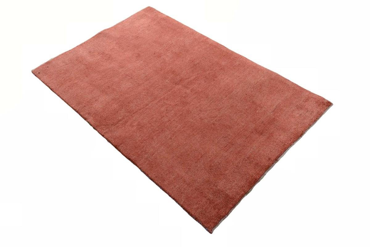 Orientteppich Perser Gabbeh 106x152 mm rechteckig, Orientteppich, Trading, Handgeknüpfter Nain 18 Höhe: Moderner