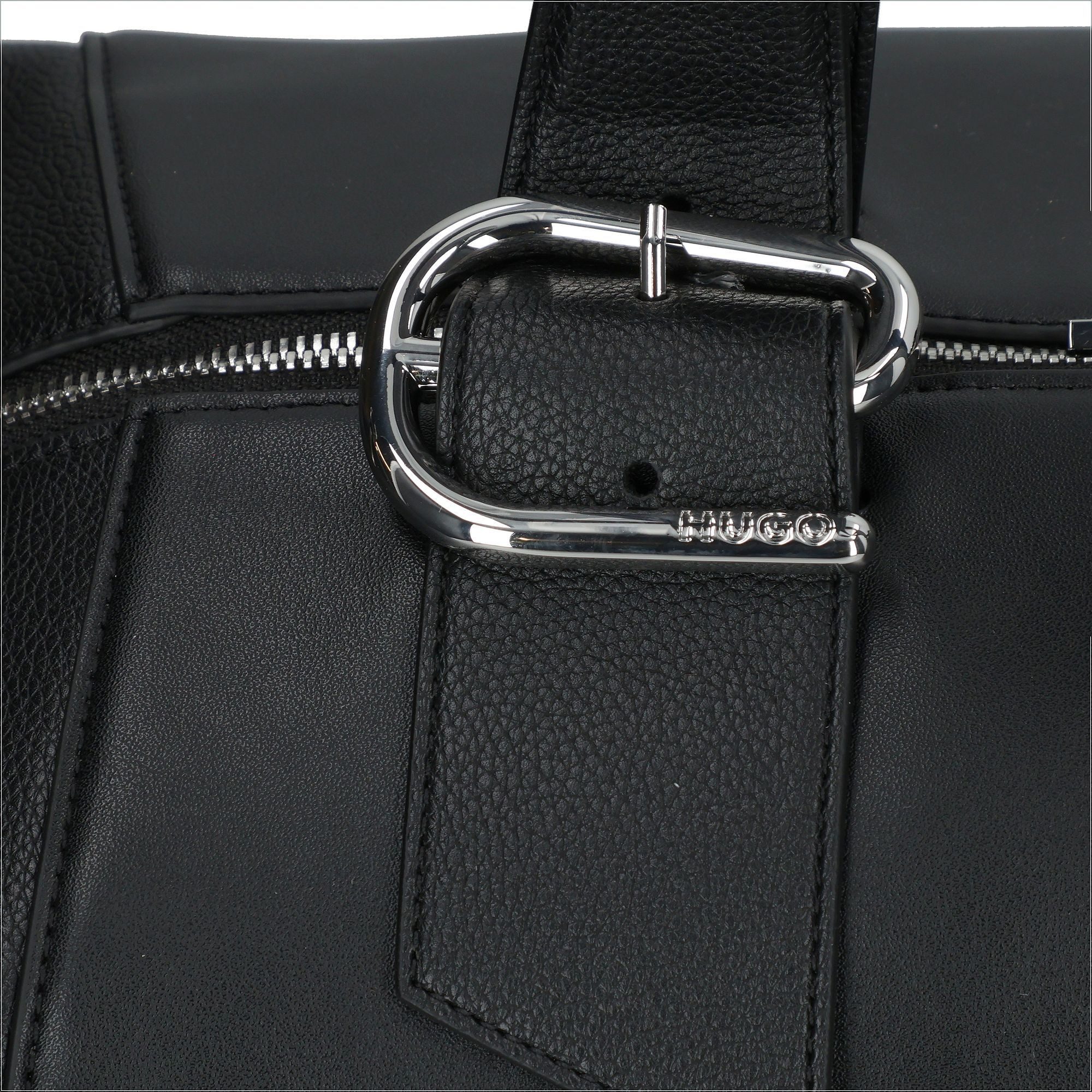 HUGO Schultertasche Nidna, Polyurethan