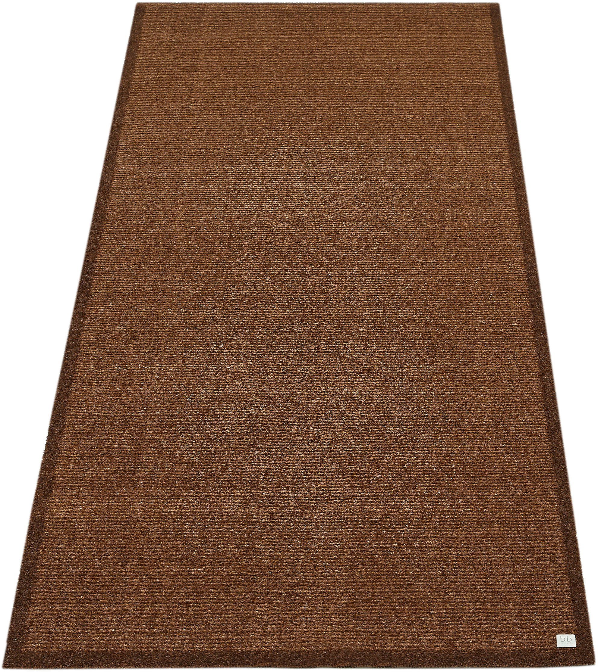 Barbara Becker Fußmatte Gentle Schmutzfangmatte & Läufer, Made in Belgium, rechteckig, Höhe: 7 mm, Schmutzfangteppich, Schmutzmatte, dezentes Streifen Design, waschbar