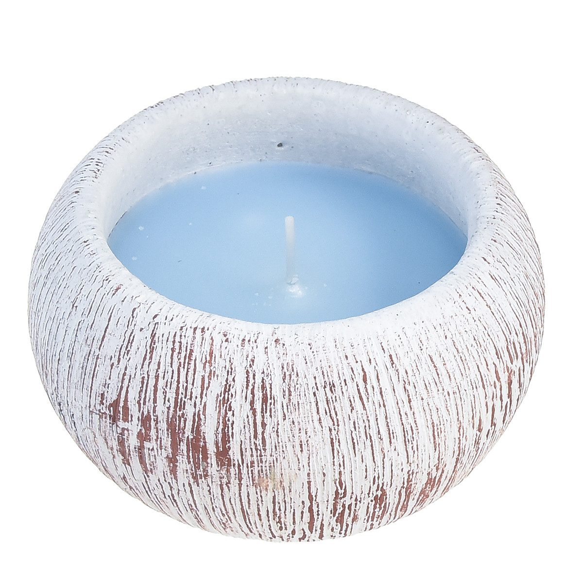 Florists Products Duftkerze Citronella-Kerze in dekorativer Keramikschale für Balkon und