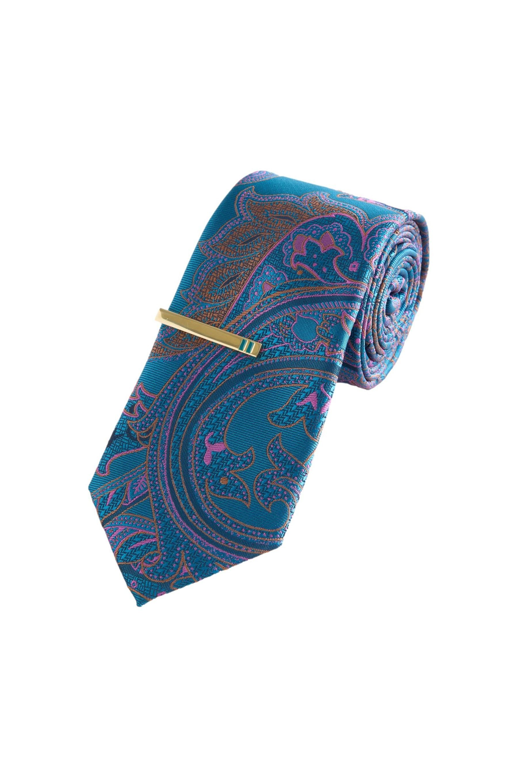 Next Krawatte Krawatte mit traditionellem Muster (2-St)