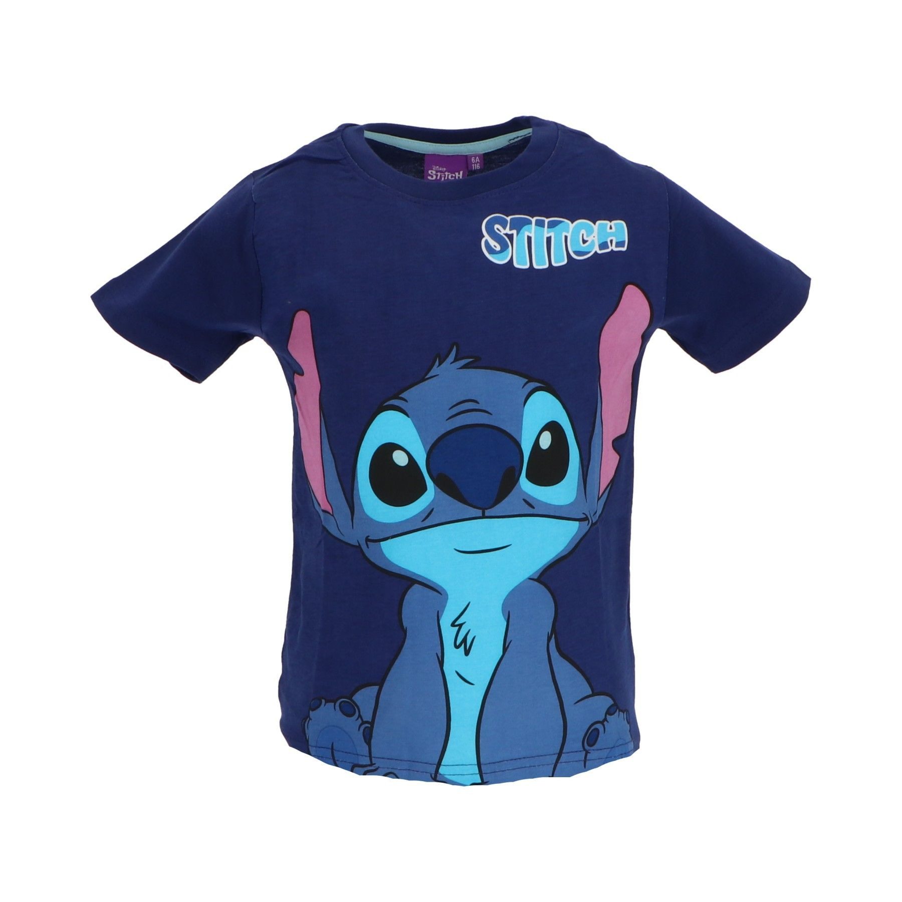 T-Shirt Lilo & Stitch Kinder T-Shirt mit Print aus Baumwolle kurzarm
