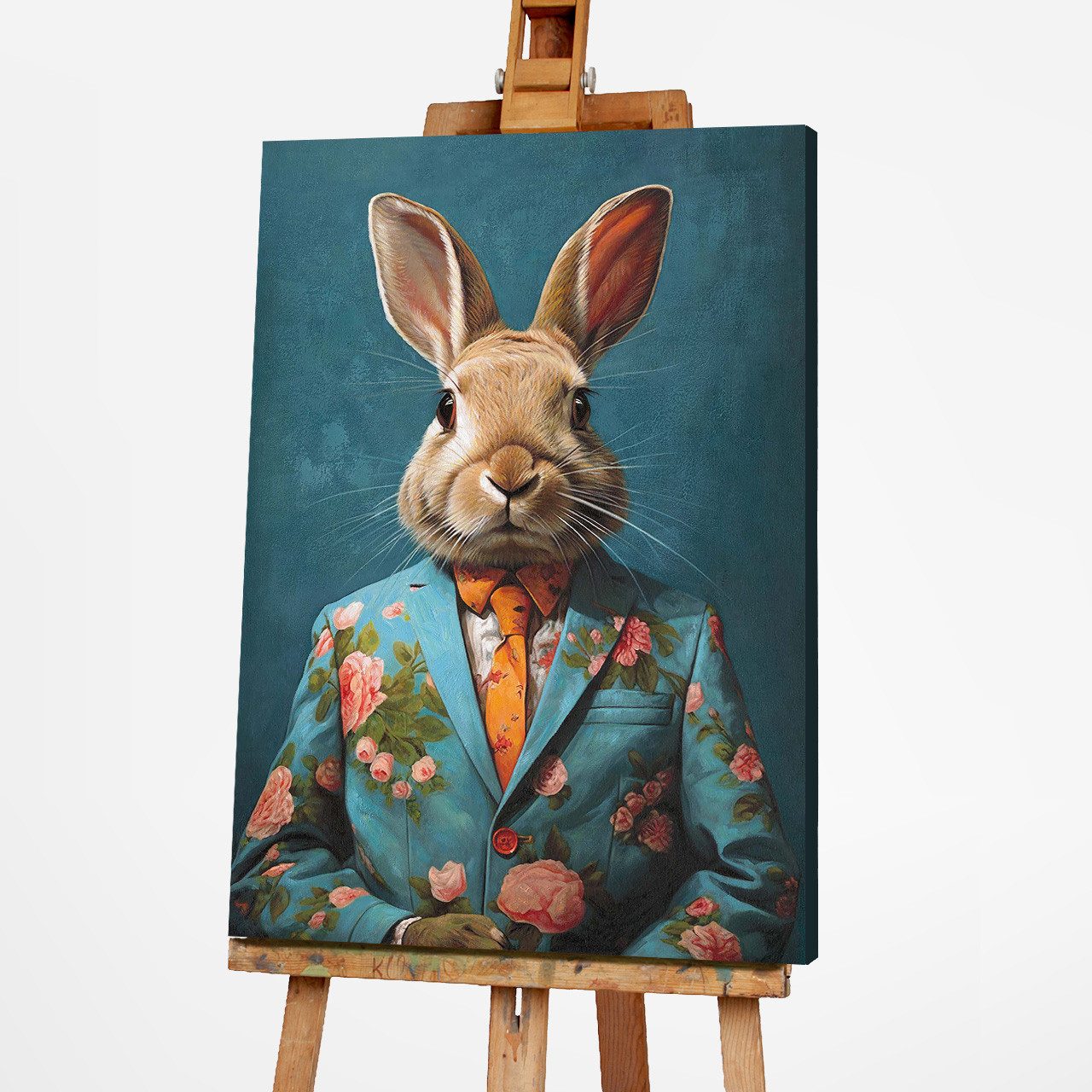 ArtUniverse Gemälde Dressed to kill 70 x 100 cm, Tiermotiv