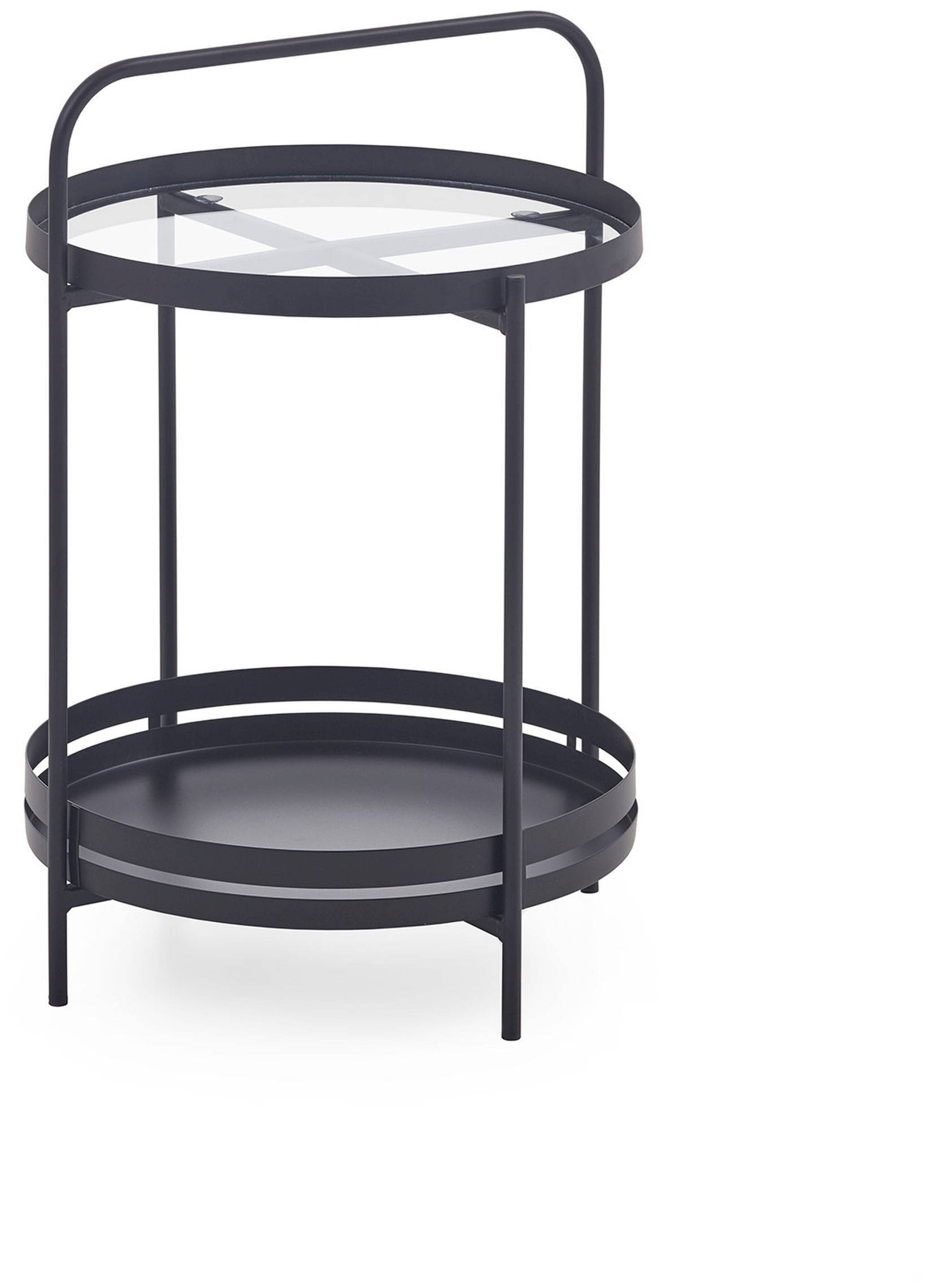 xonox.home Couchtisch, in schwarz B/H/T ca.: 44 x 62 x 44 cm