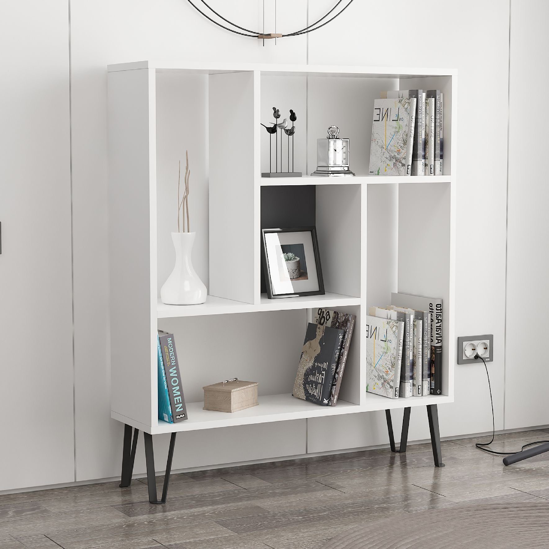 DEMA Home Standregal Arven, Bücheregal Raumteiler günstig online kaufen