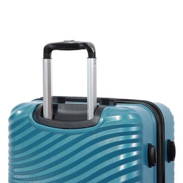 BIGGDESIGN Koffer Biggdesign Moods Up Koffer Hartschale Mittelgroß Hartschale Stahlblau