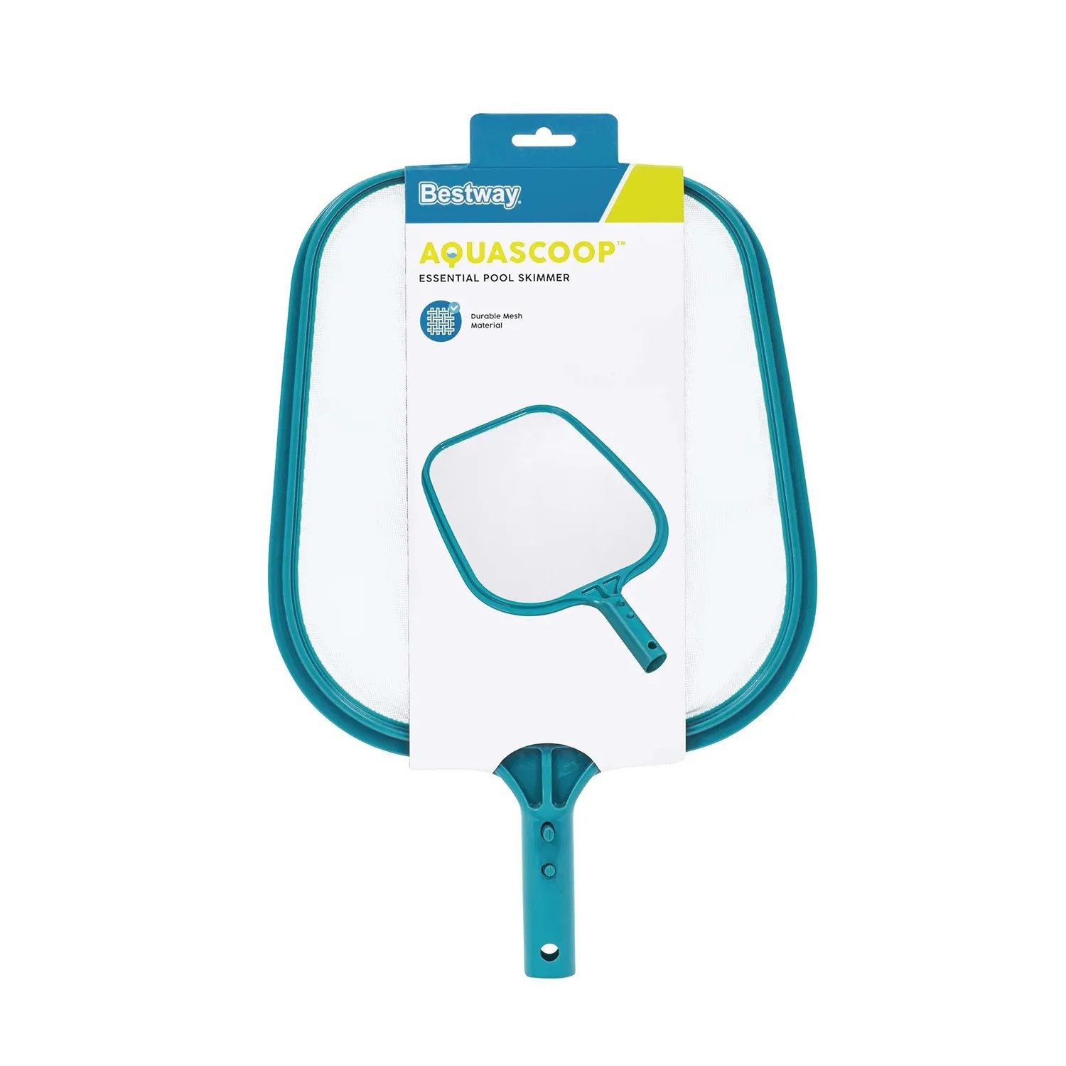 BESTWAY Kescher Poolskimmer Reinigungsnetz (Spar-Set, 1-St., 44x29,5x4,5cm langlebig), Korrosionsbeständig, langlebig, universell einsetzbar