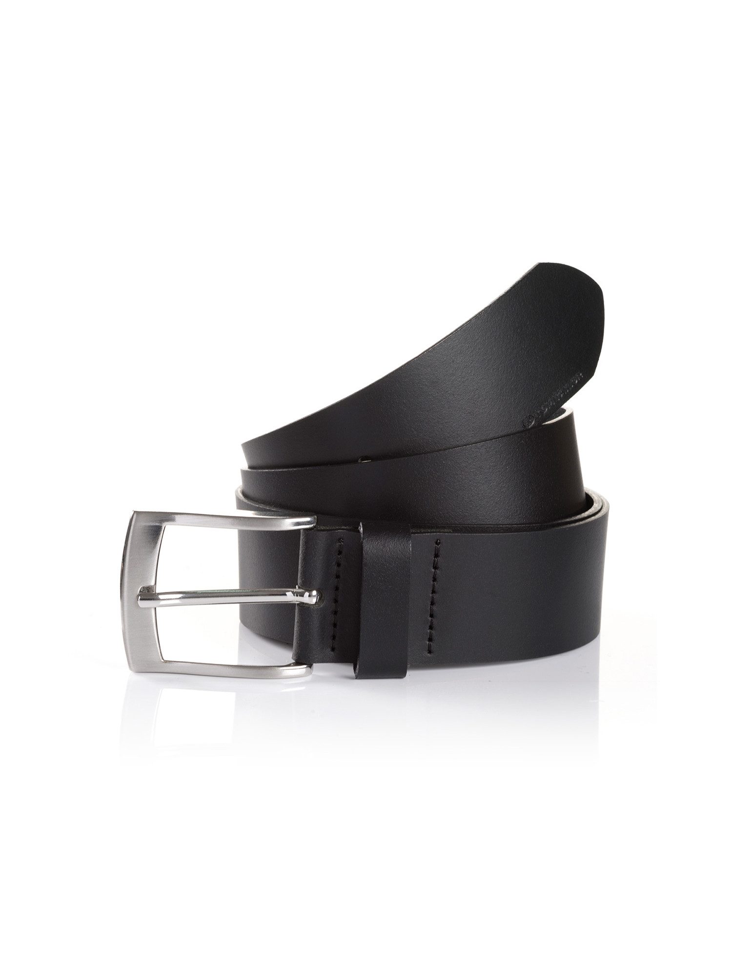 TOM TAILOR Ledergürtel TTANDREW 4 cm breit, Herrengürtel, Jeans und Casual, günstig online kaufen