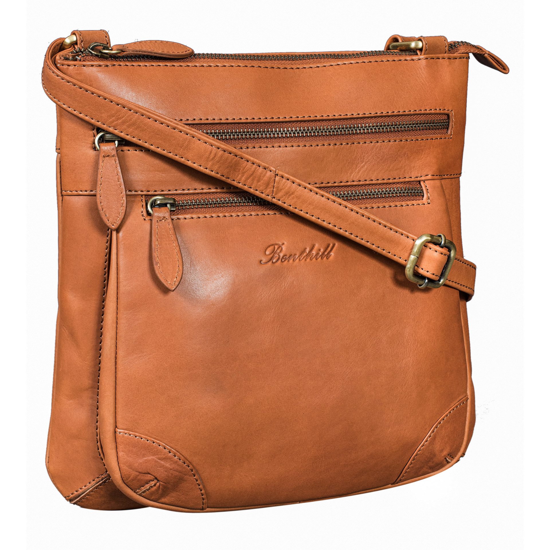 Benthill Umhängetasche Damen Echt Leder Handtasche Schultertasche Ledertasc günstig online kaufen