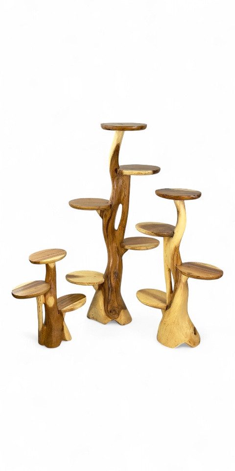 FaHome Ablageregal Teakholz-Regal günstig online kaufen