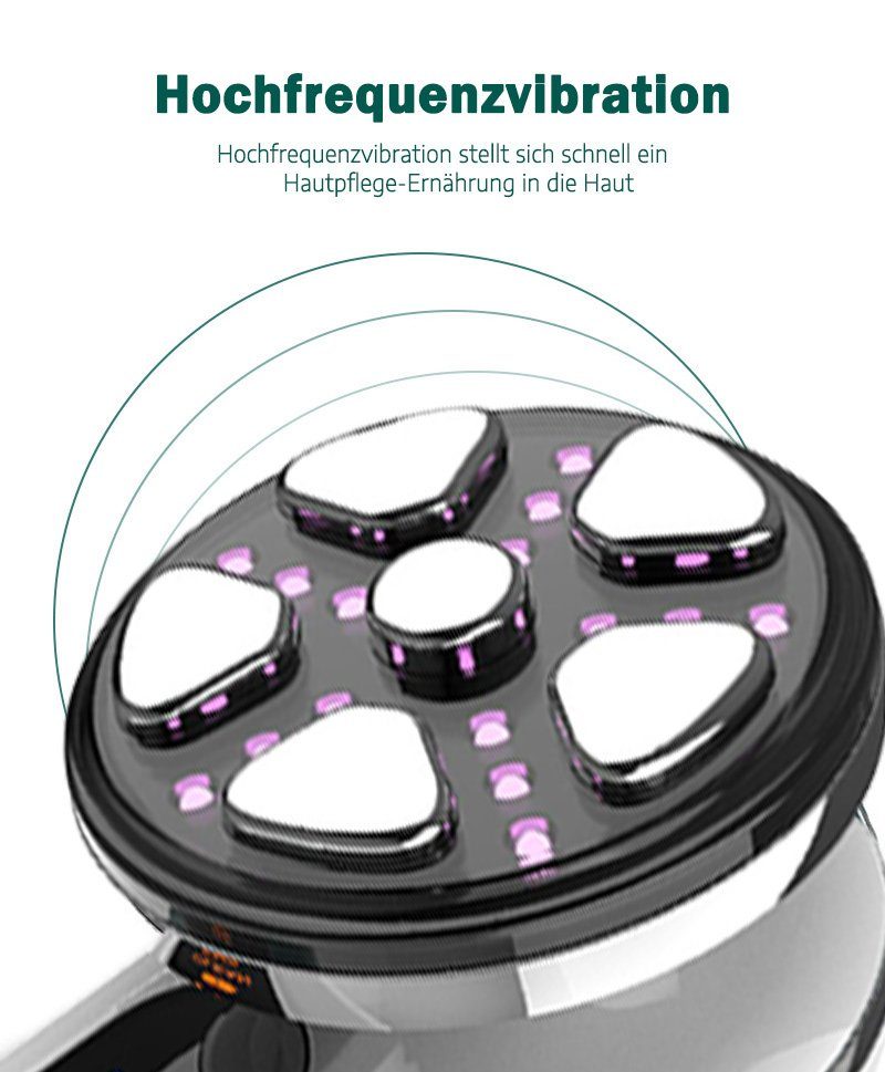 Anti-Aging-Gerät, EMS 4-IN-1 RF Therapie Schönheit COOL-i Weiß ® Microvibration Maschine Photon
