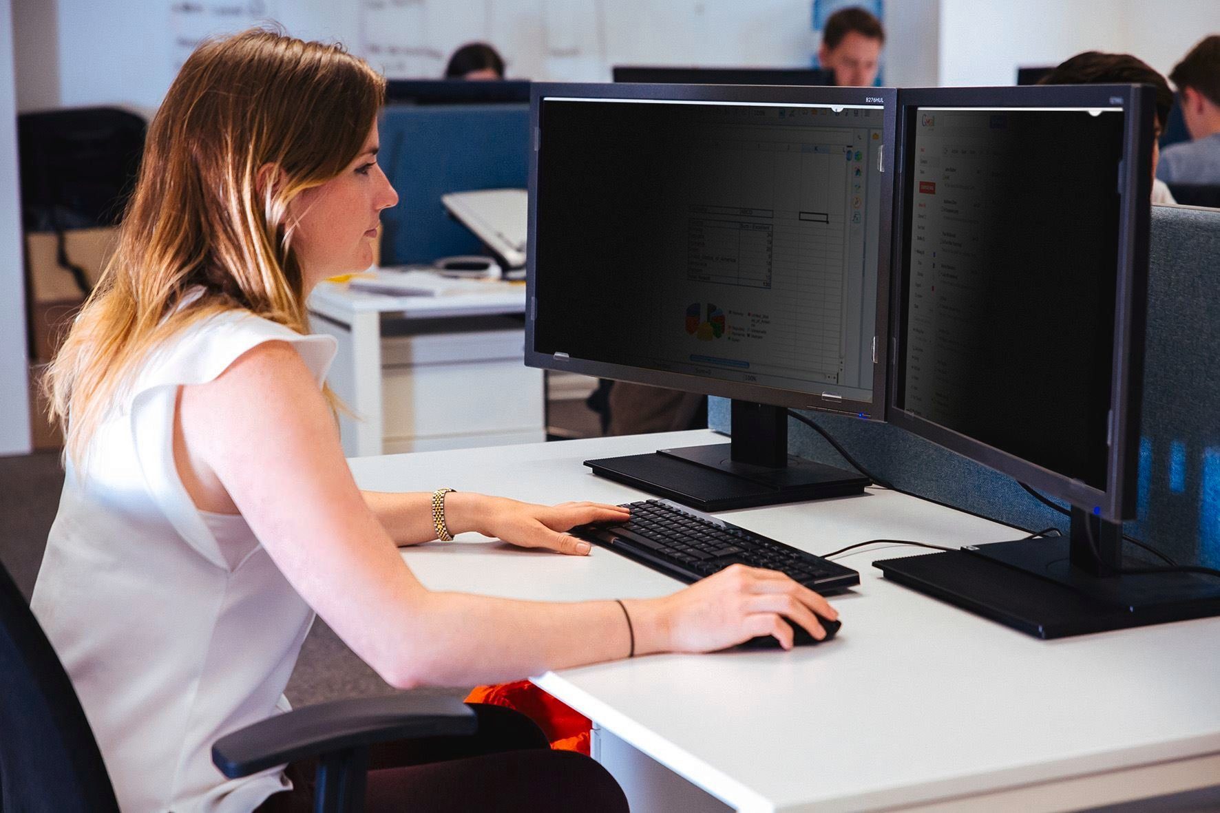 Targus Displayschutzfolie Privacy Screen 23.8 Widescreen (16:9), Blickschutz