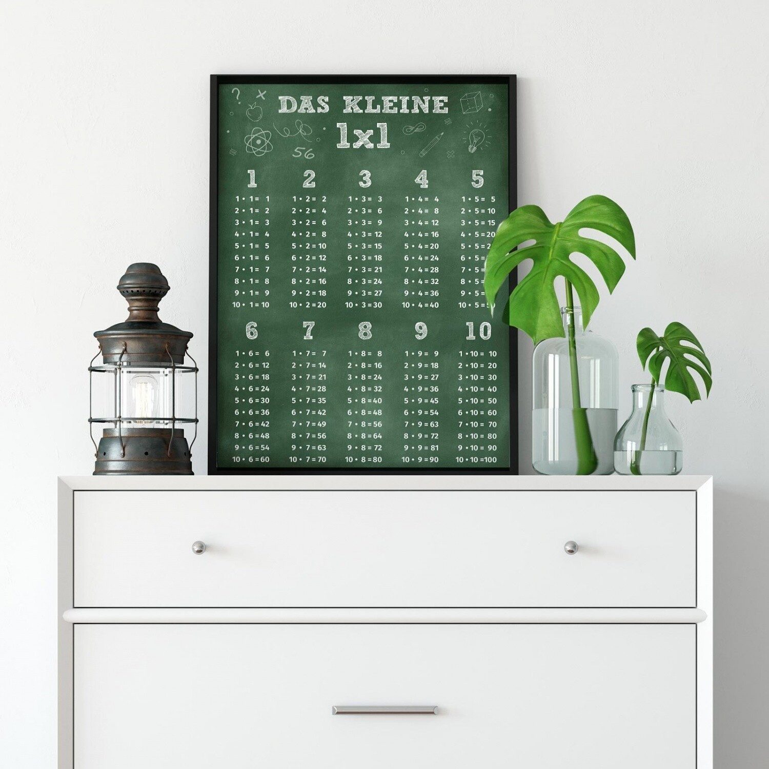 nikima Poster Kinder Lernposter - das kleine 1x1 Tafel – Bild 4 von 5