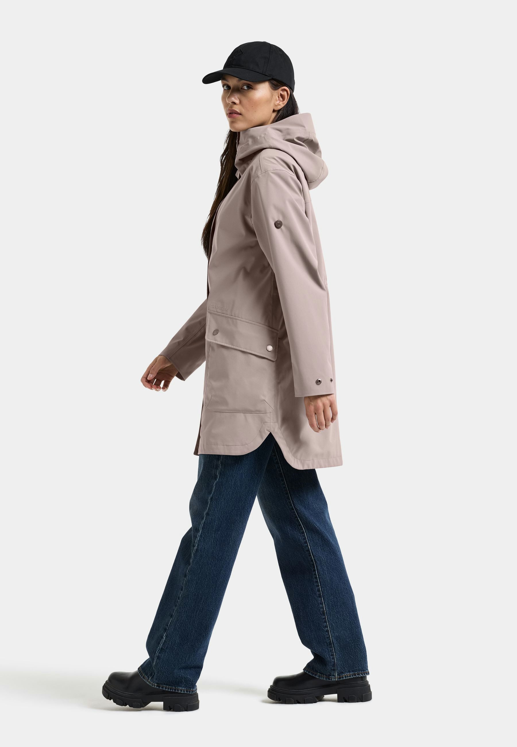 Didriksons Parka Gwen Parka mit Kapuze mit Taschen