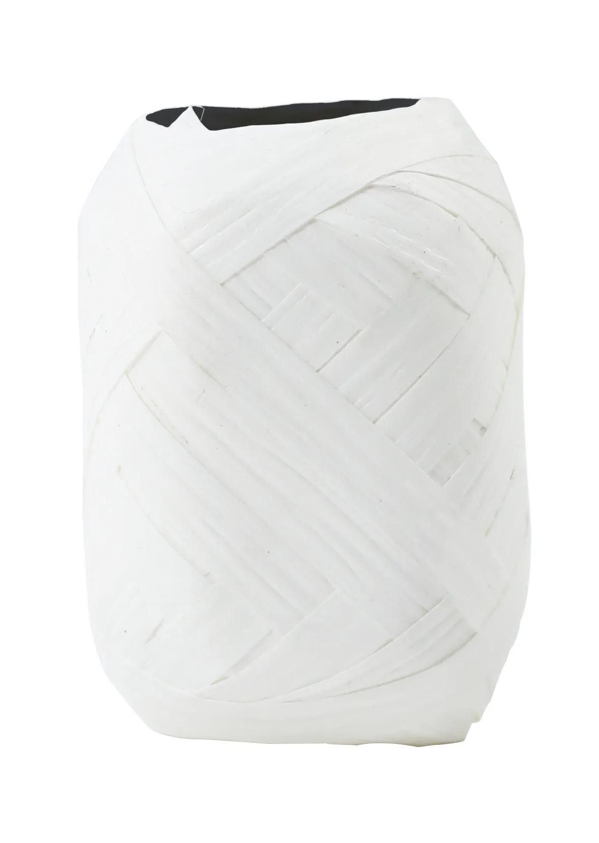 CLAIREFONTAINE Geschenkband Set 24 Geschenkband matt 10mx7mm schwarz/weiß 613250C, MISC