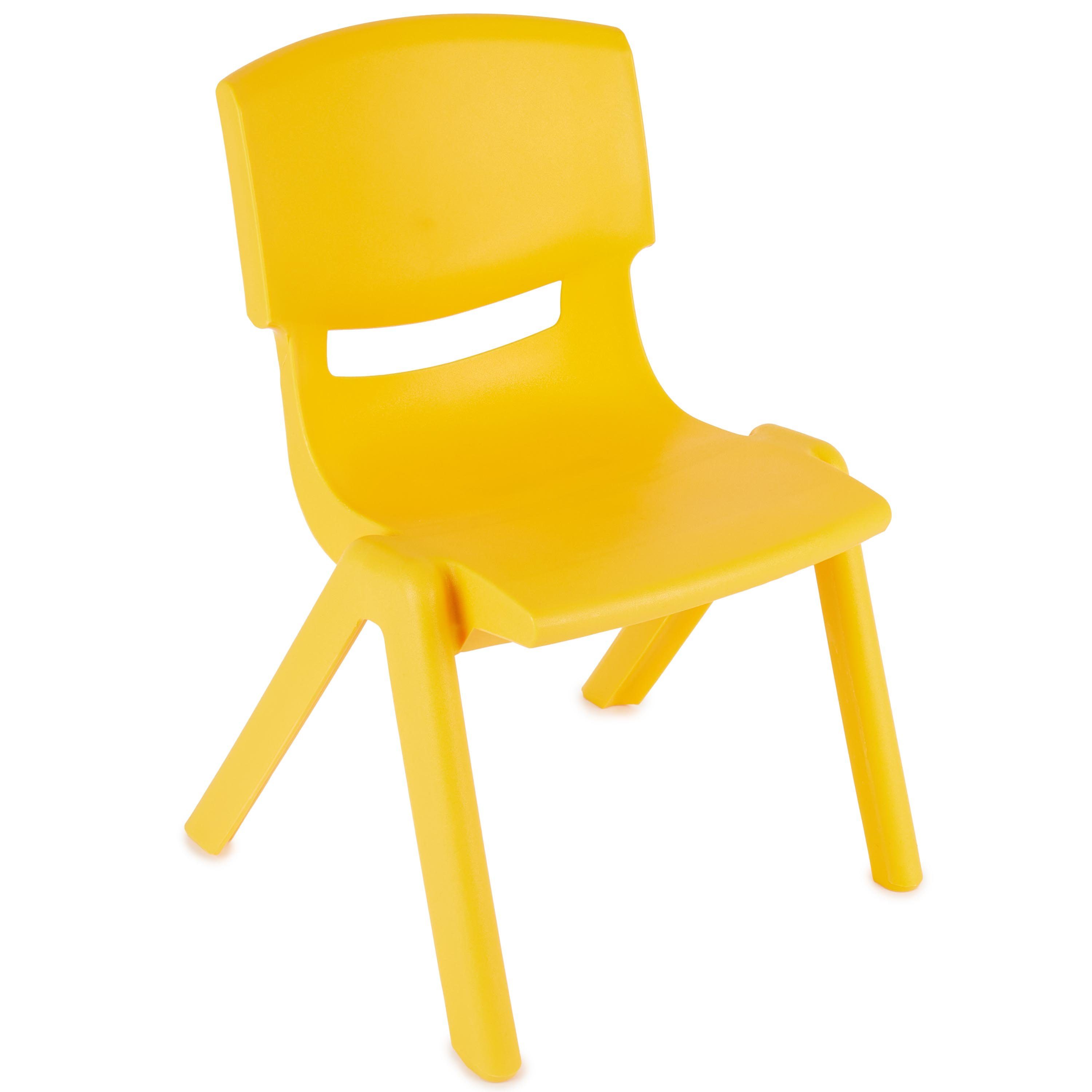 BIECO Stuhl Bieco Kinderstuhl bis 80 kg belastbar, stapelbar & kippsicher S günstig online kaufen
