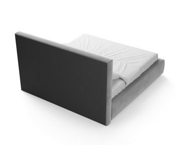 Sofa Dreams Polsterbett Olivos (Designerbett), Komplettbett Bett mit Bettkasten, inklusive Matratze und Topper