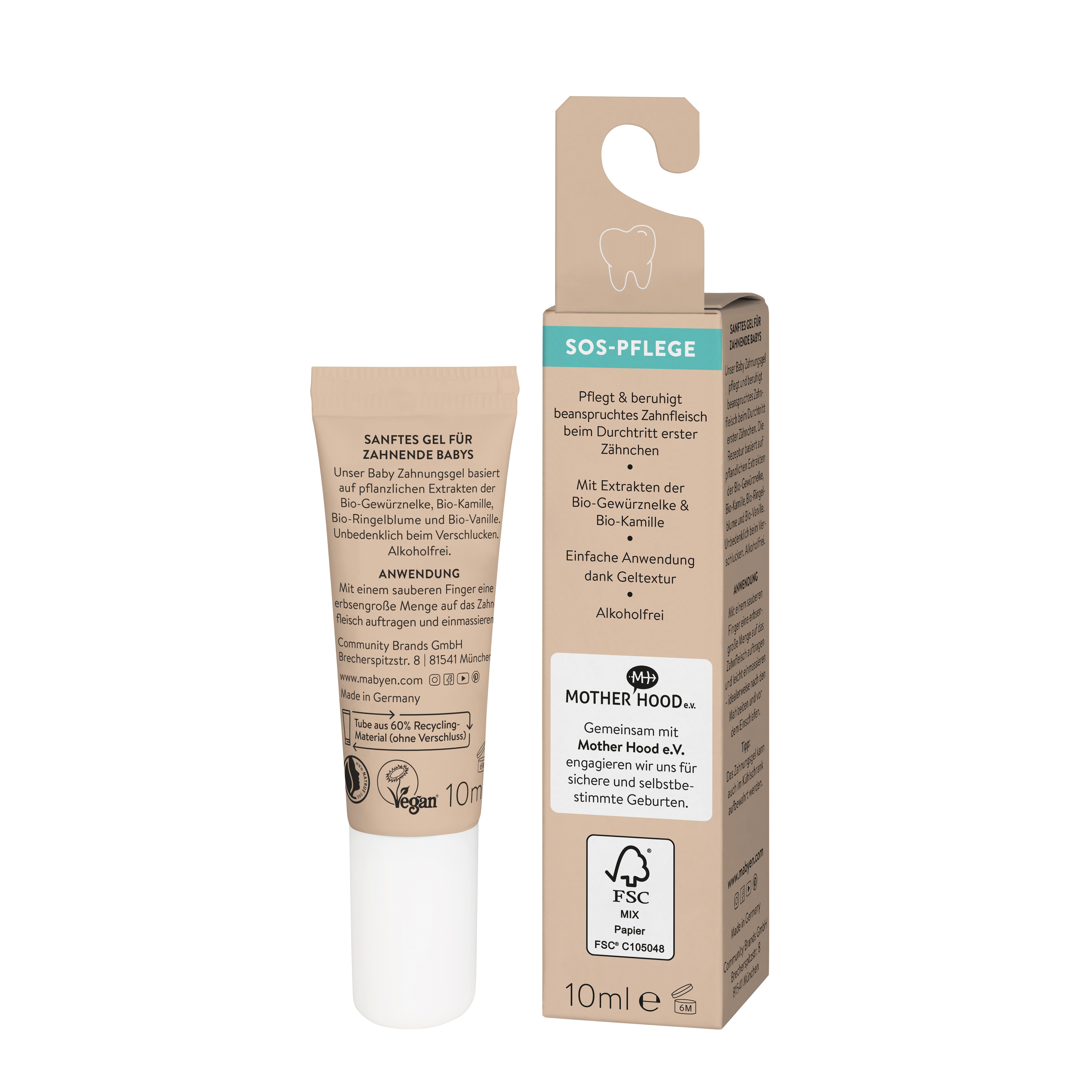 MABYEN Körperpflegemittel MABYEN Baby Zahnungsgel 10ml, 1-tlg.