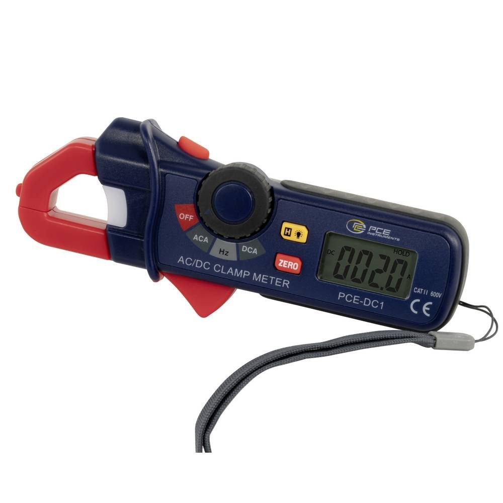 PCE Instruments Multimeter Mini Stromzange PCE-DC1, inkl. Spannungsprüfer