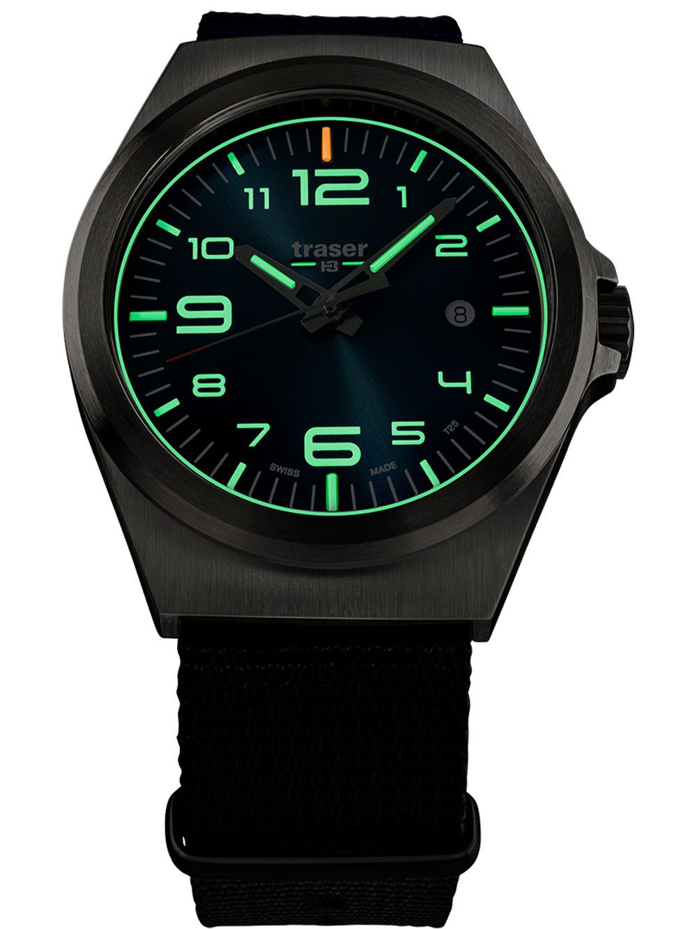 Traser Quarzuhr Traser H3 108638 Herrenuhr P59 Essential M Black 42mm 10ATM Traser H3 108638 Herrenuhr P59 Essential M Black 42mm 10ATM