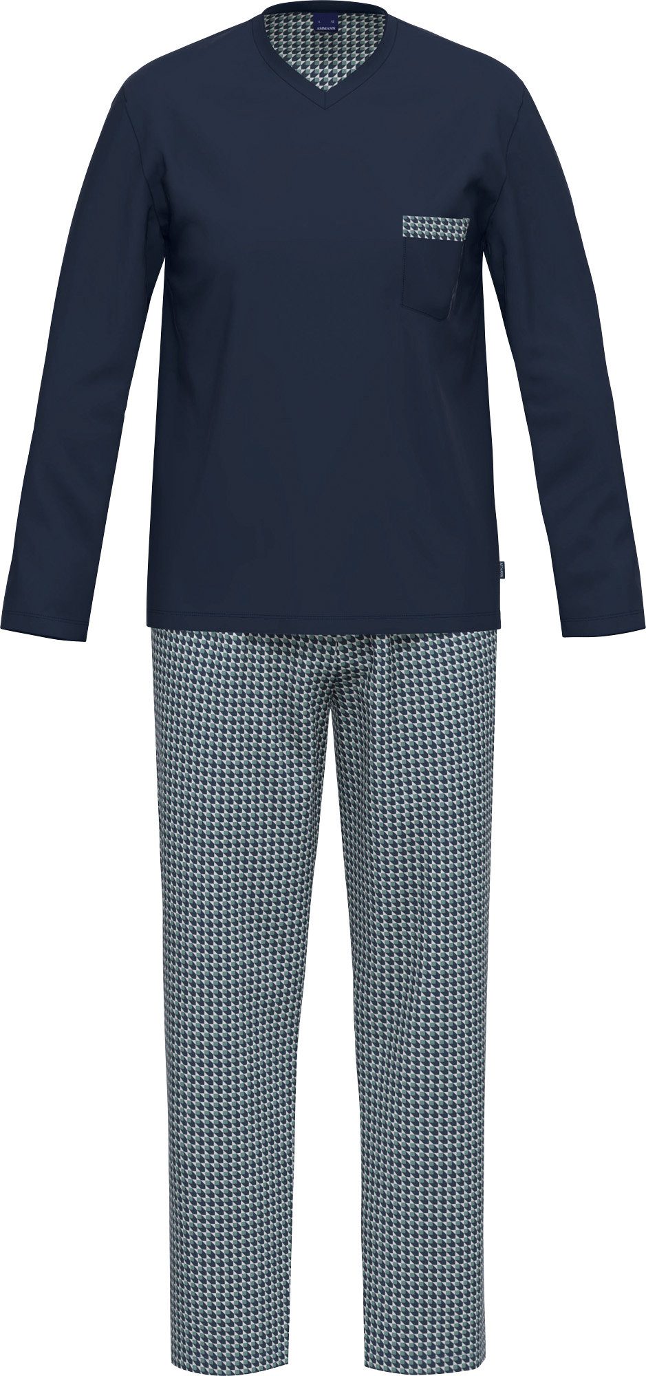 Pyjama Bio Herren-Schlafanzug