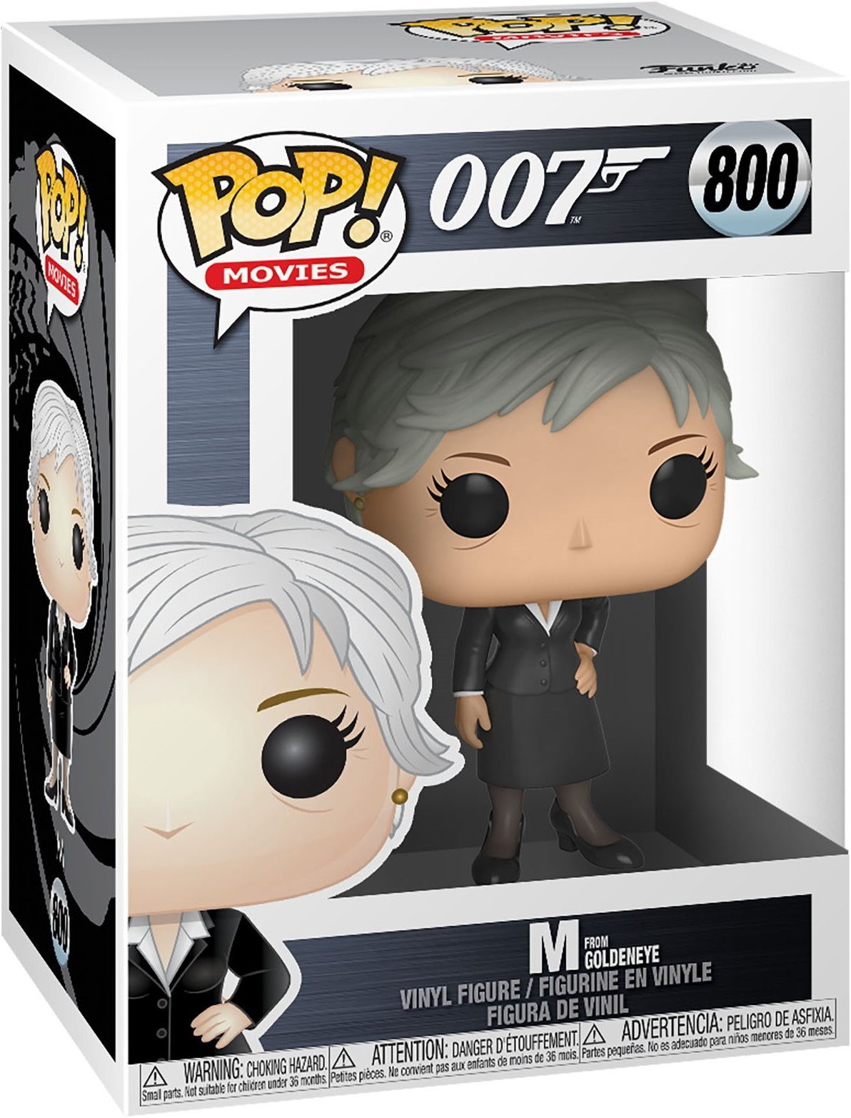 Funko Spielfigur James Bond 007 - M from Goldeneye 800 Pop!