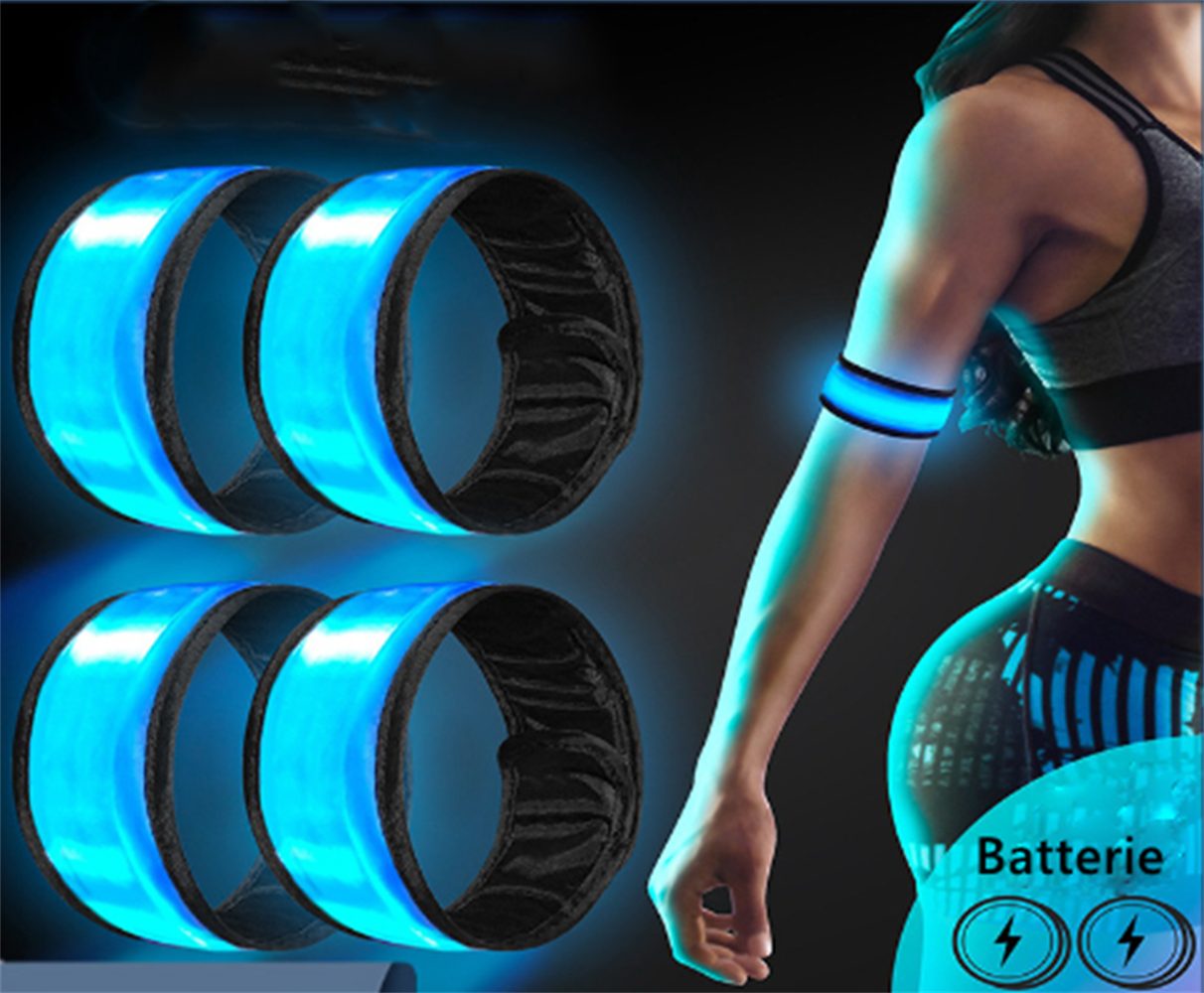 Mnöpf Armband »4 Stück LED Reflective Band leuchtarmband laufarmband  Lichtband Kinder leuchtbänder Reflektorband Licht für Joggen Laufen« online  kaufen | OTTO