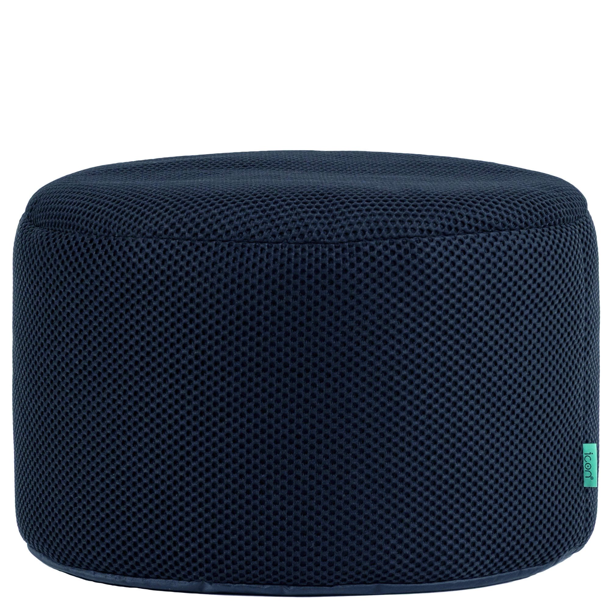 icon Pouf XL aus Mesh-Gewebe „Milano“, mit Füllung