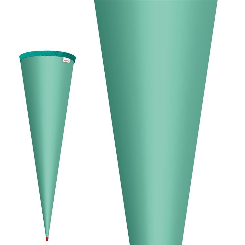 Roth Schultüte Rohling, 70 cm, rund, ohne Verschluss, Zuckertüte zum Basteln