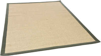 Sisalteppich Sisalo, THEKO, rechteckig, Höhe: 8 mm, Obermaterial: 100% Sisal, ideal im Wohnzimmer & Schlafzimmer