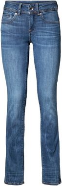G-Star RAW Straight-Jeans Midge Straight Women mit Used-Effekten