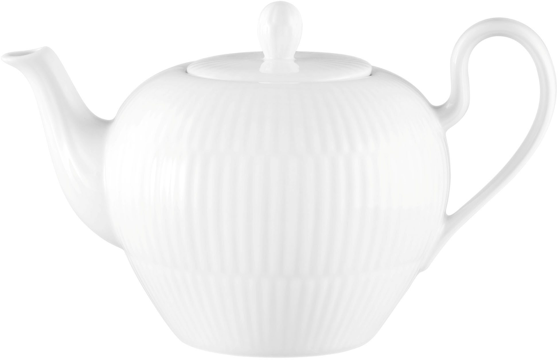 Seltmann Weiden Kanne Amina, 0,75 l, (1-St), Kaffeekanne, Teekanne mit Relief