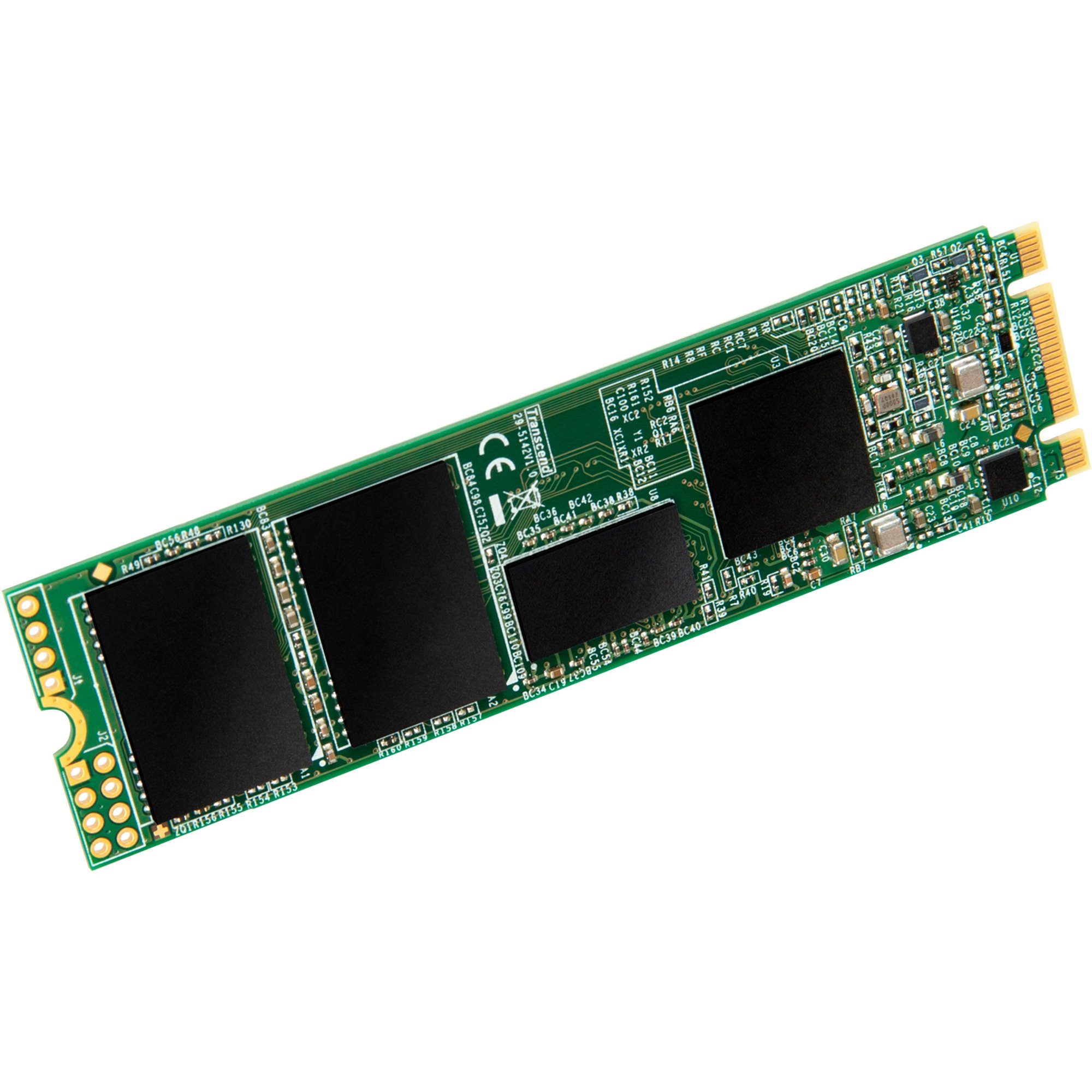 Transcend MTS830S 128 GB SSD-Festplatte (128 GB) Steckkarte"