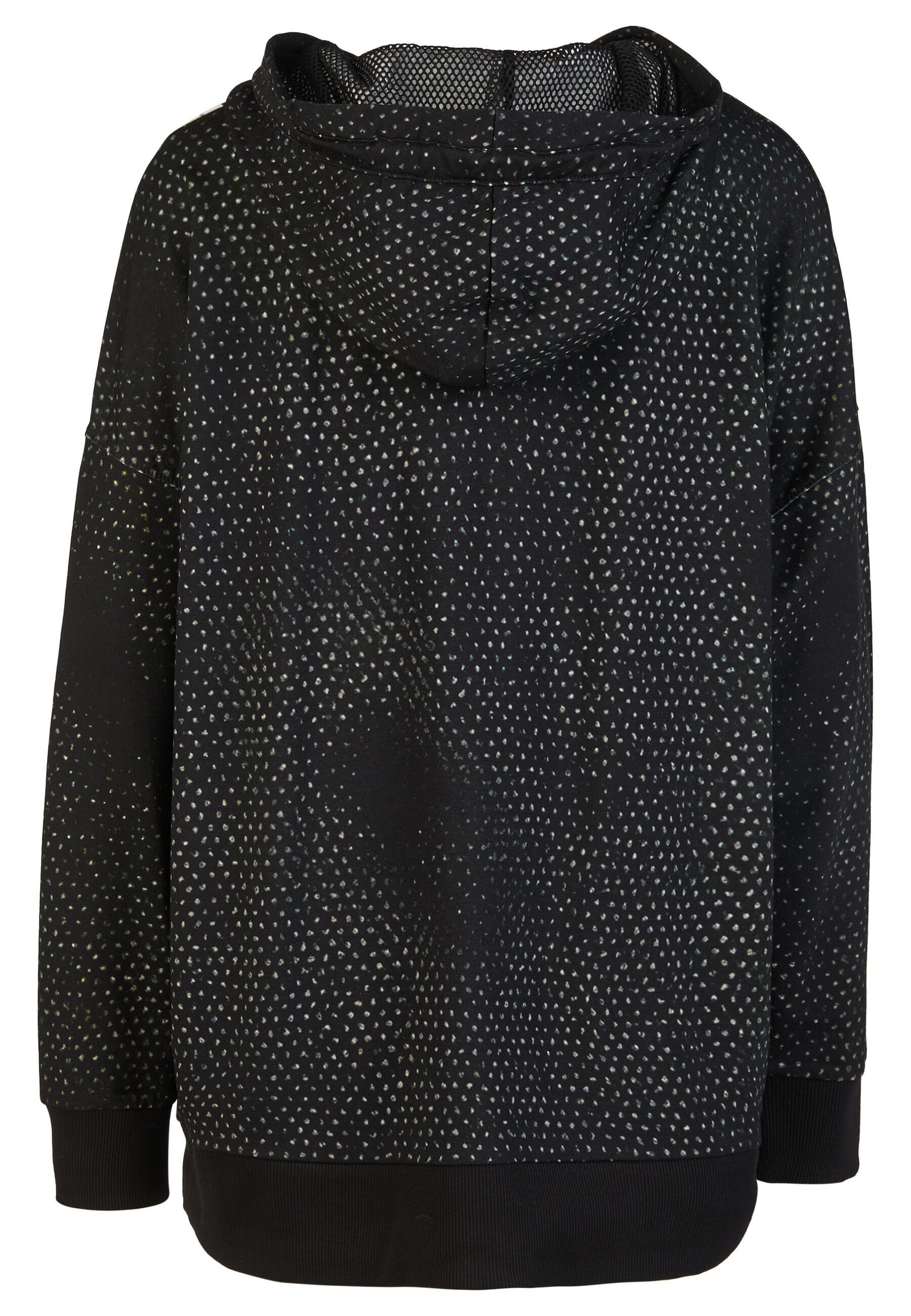 Doris Streich Sweatshirt mit Hoodie und Trikotstyle-Print – Bild 2 von 3