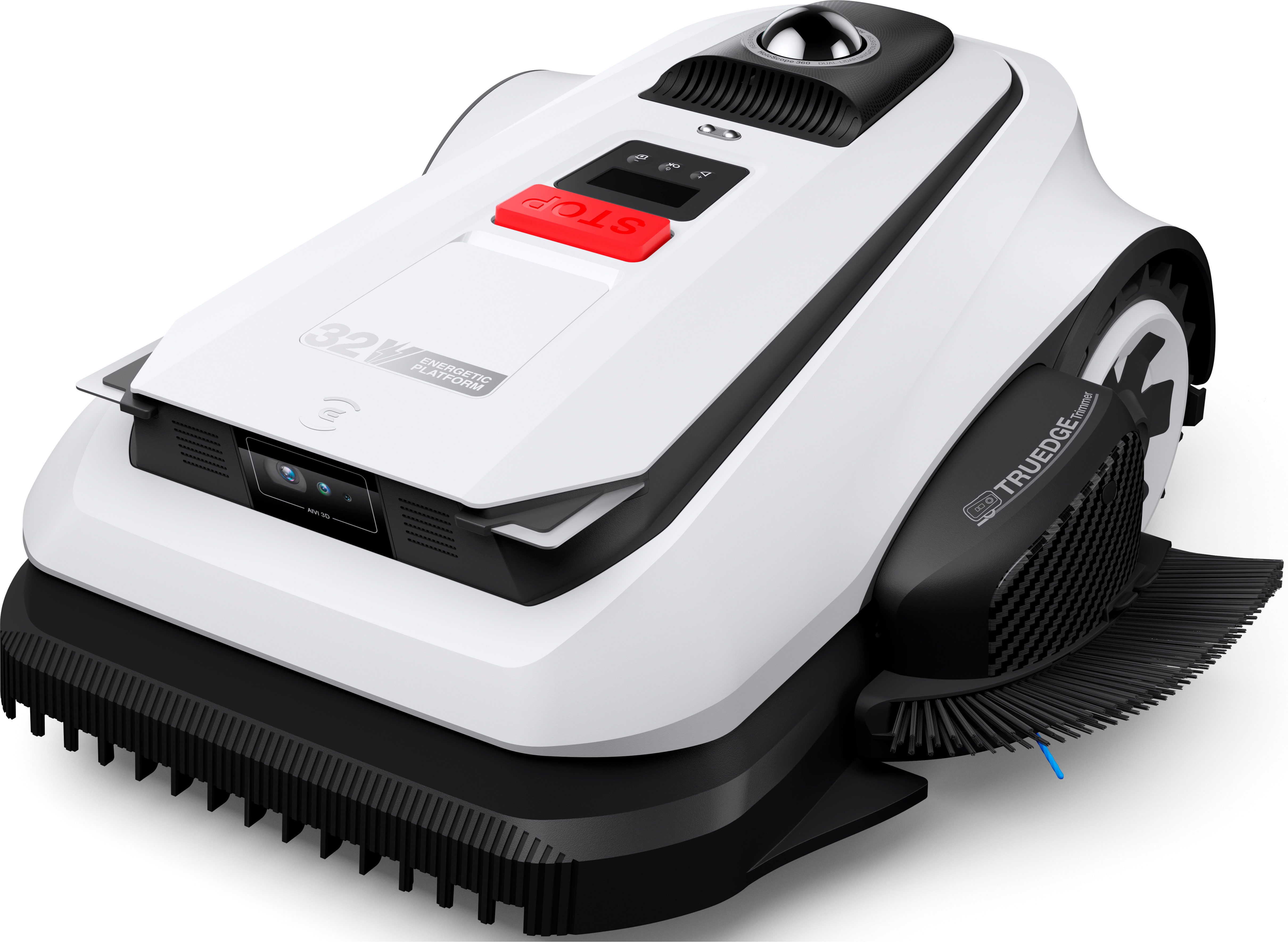 ECOVACS Rasenmähroboter GOAT A1600 LiDAR PRO, bis 1600 m² Rasenfläche, (Mäheffizienz von 400 m²/h, Trimmer (8500 rpm), Dual-LiDAR Navigation, leistungsstarker 32-V Energieplattform