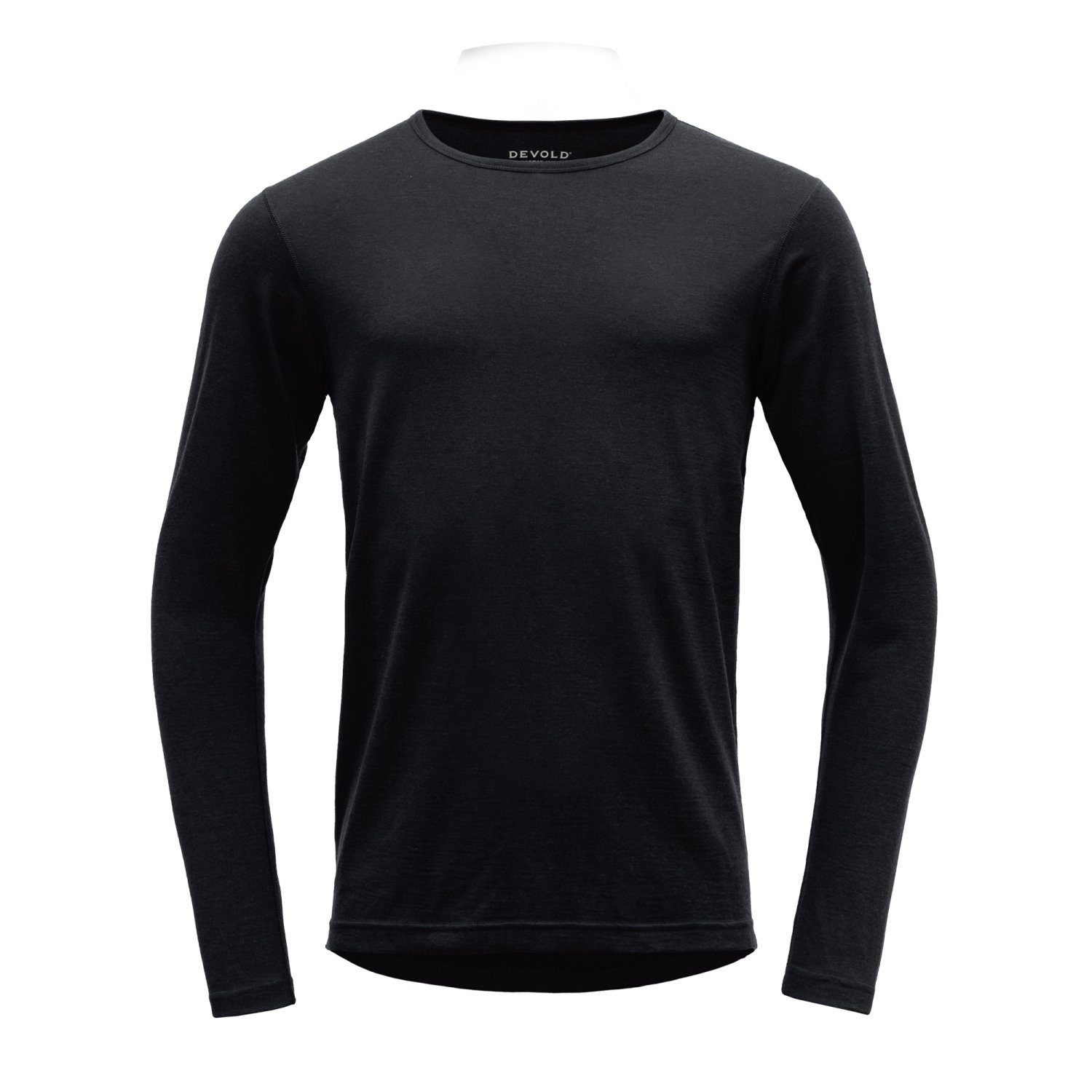 Devold Funktionsshirt Devold Herren Jakta Shirt aus Merinowolle 200g/m² Black | Funktionsshirts