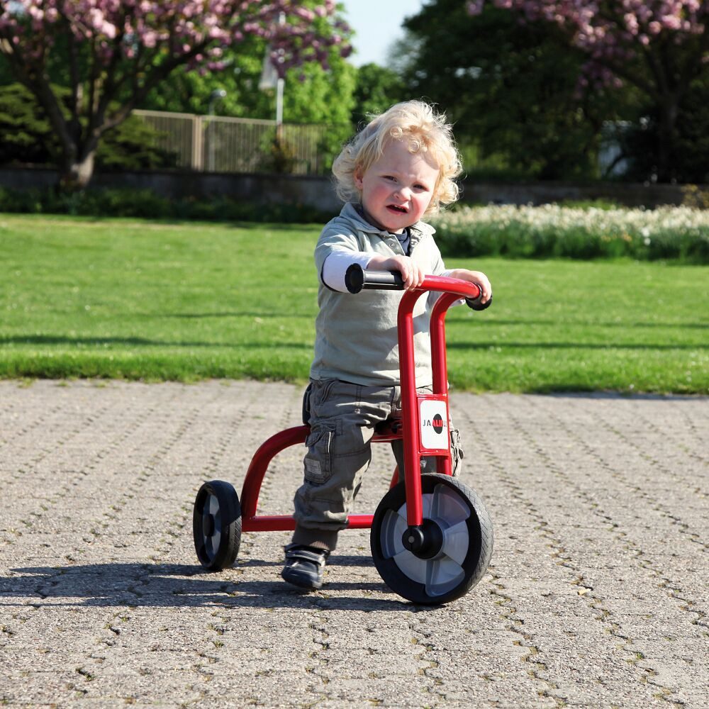 Jaalinus Dreirad Dreirad Pushbike, Solide stabile Verarbeitung für Kita und Kindergarten