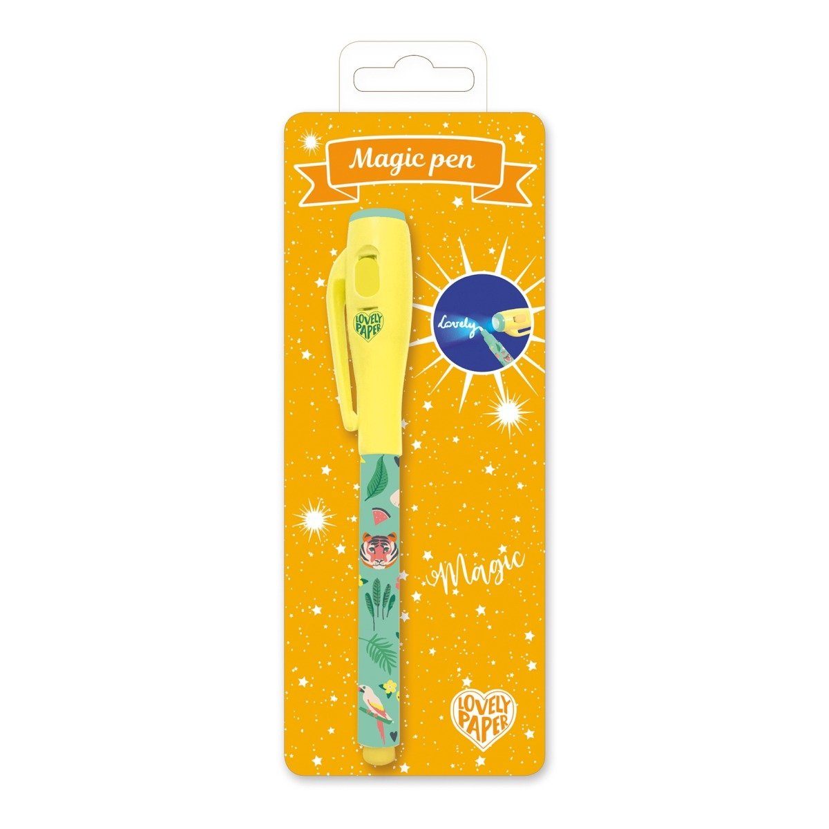 Thumbnail - DJECO Filzstift Zauberstift mit unsichtbare Tinte Geheimstift mit UV-Lampe