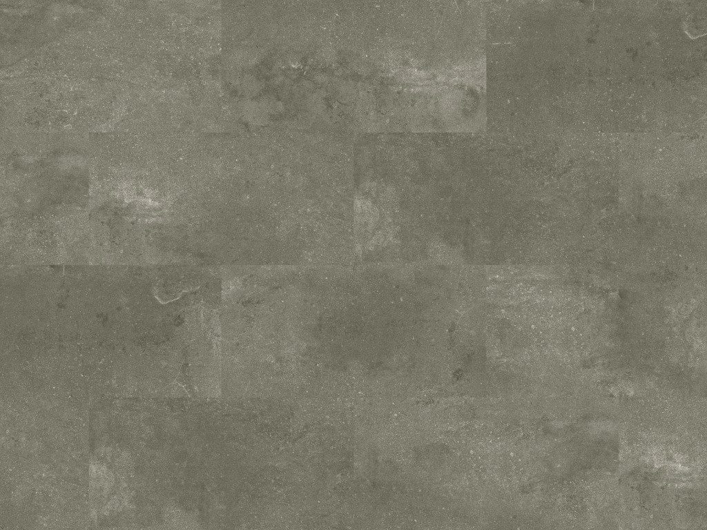 BASICfloor Vinylboden Vinylboden Klebevinyl Objekt Beton Silbergrau Fliese