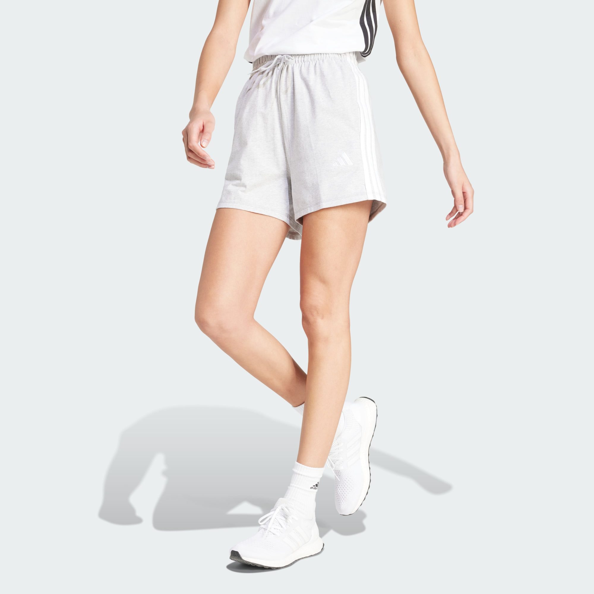 adidas Sportswear Shorts ESSENTIALS 3-STREIFEN COTTON SHORTS (1-tlg)