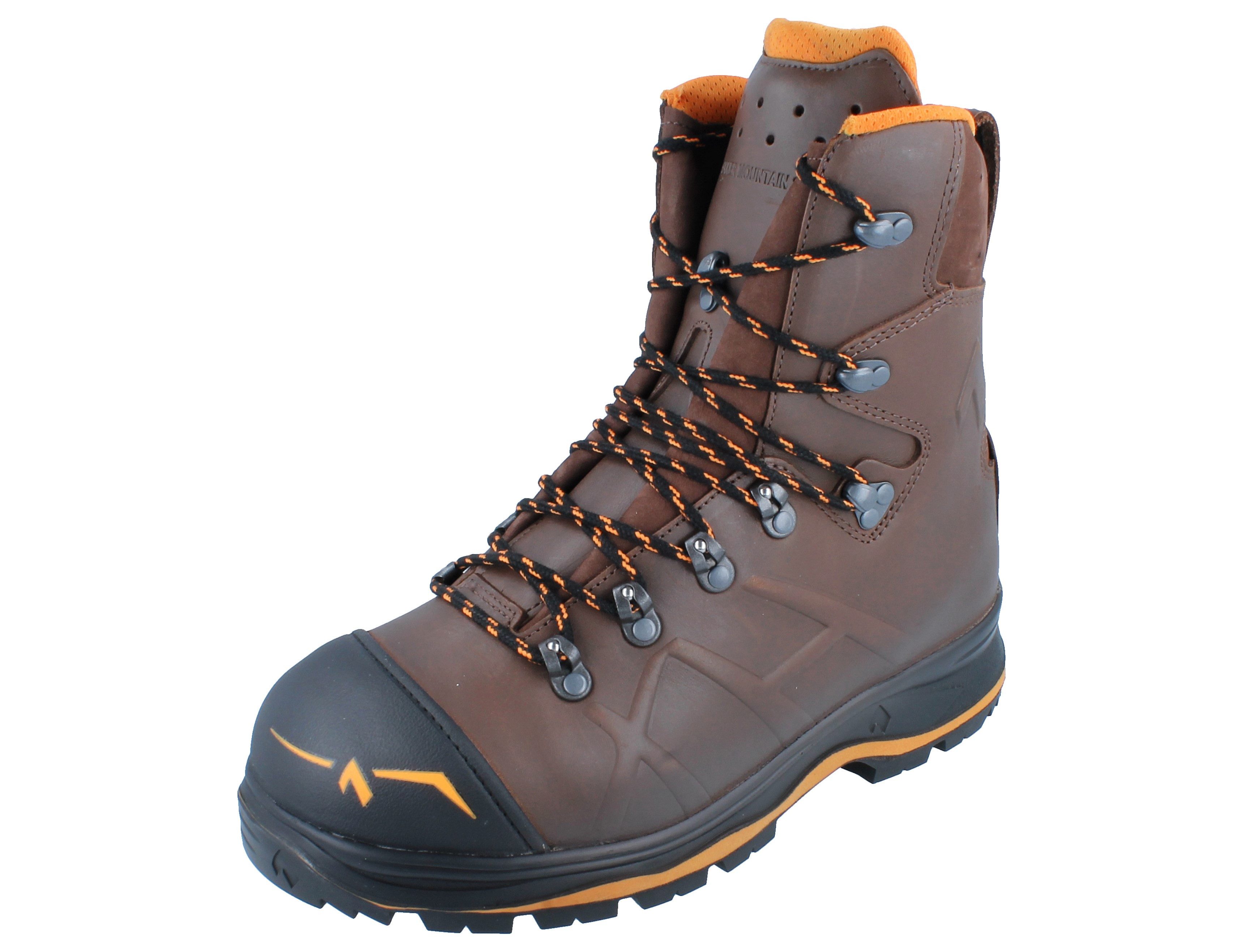 haix HAIX Trekker Mountain 2.0 S3 Schnittschutzstiefel braun/Leder - Schnittschutzstiefel Wasserdicht