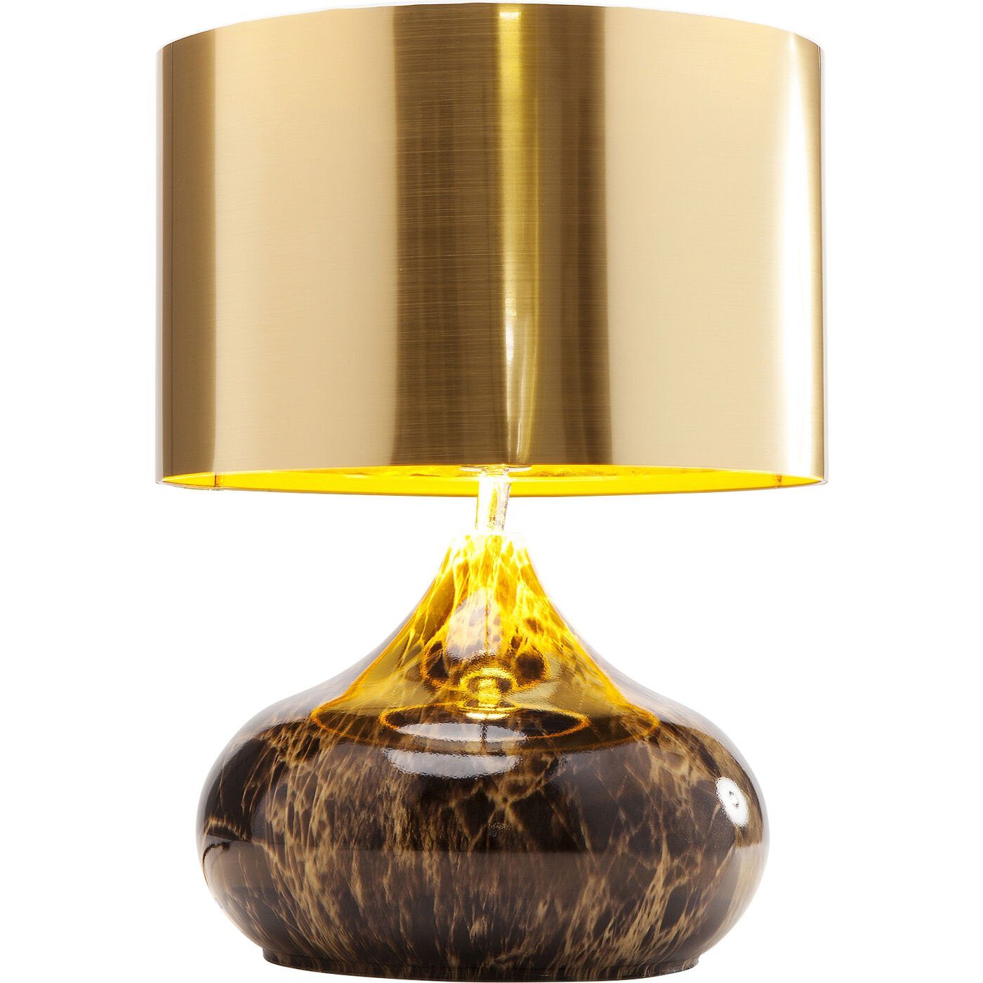 Kare Design Tischleuchte Mamo Deluxe Gold, ohne Leuchtmittel