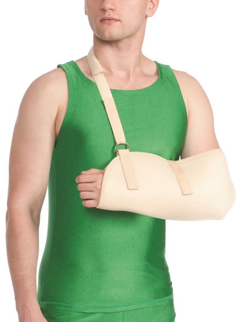 MedTex Armbandage Arm Sling Warm-Stützbandage Bandage Armschlinge Stütze 9907, Stützbandage