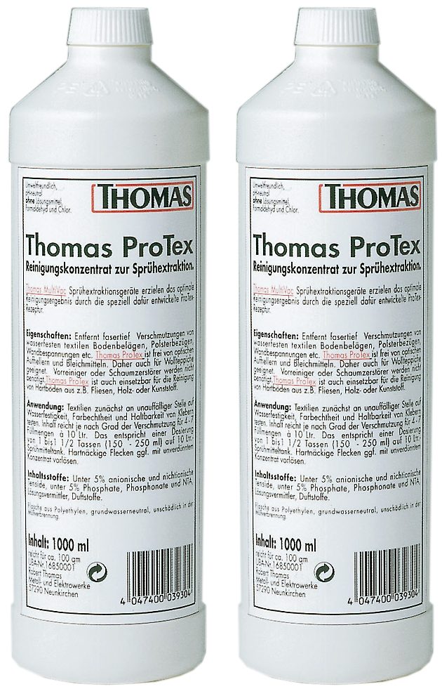 Thomas »Protex« Teppichreiniger (2x1l Flasche) | OTTO