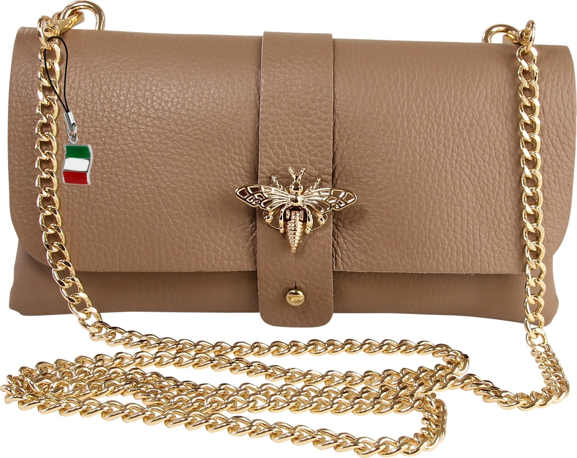 Schultertasche Florence Damen Schultertasche Clutch Biene