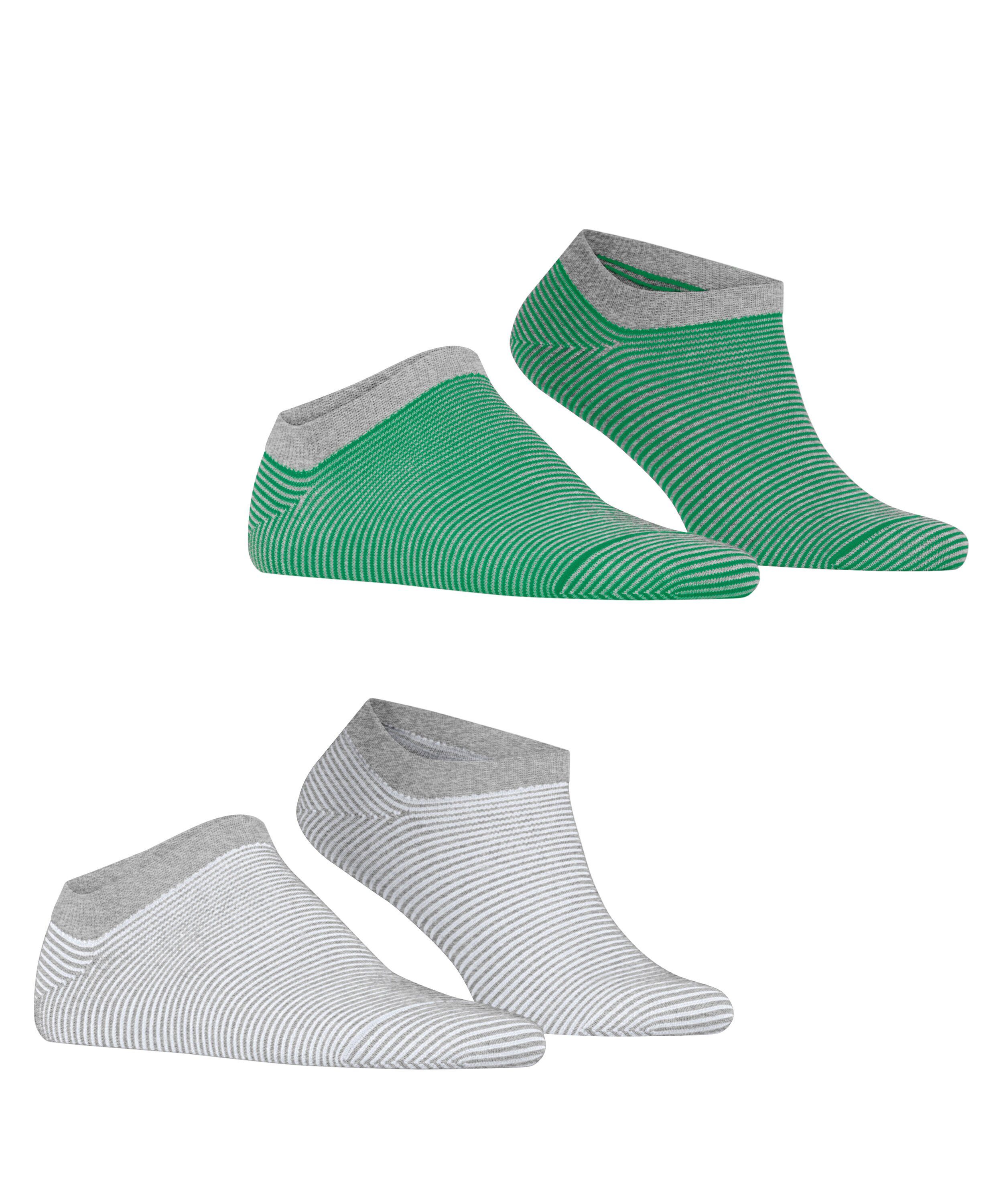 Esprit Sneakersocken Allover Stripe 2-Pack (2-Paar) günstig online kaufen